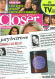 Article de presse Closer June 2012 Fleurs de bach