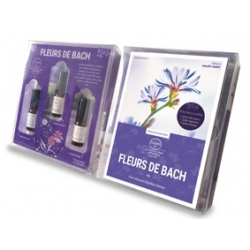 Coffret-Livre Fleurs de Bach aux éditions Marie-Claire