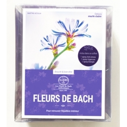 Coffret-Livre Fleurs de Bach aux éditions Marie-Claire