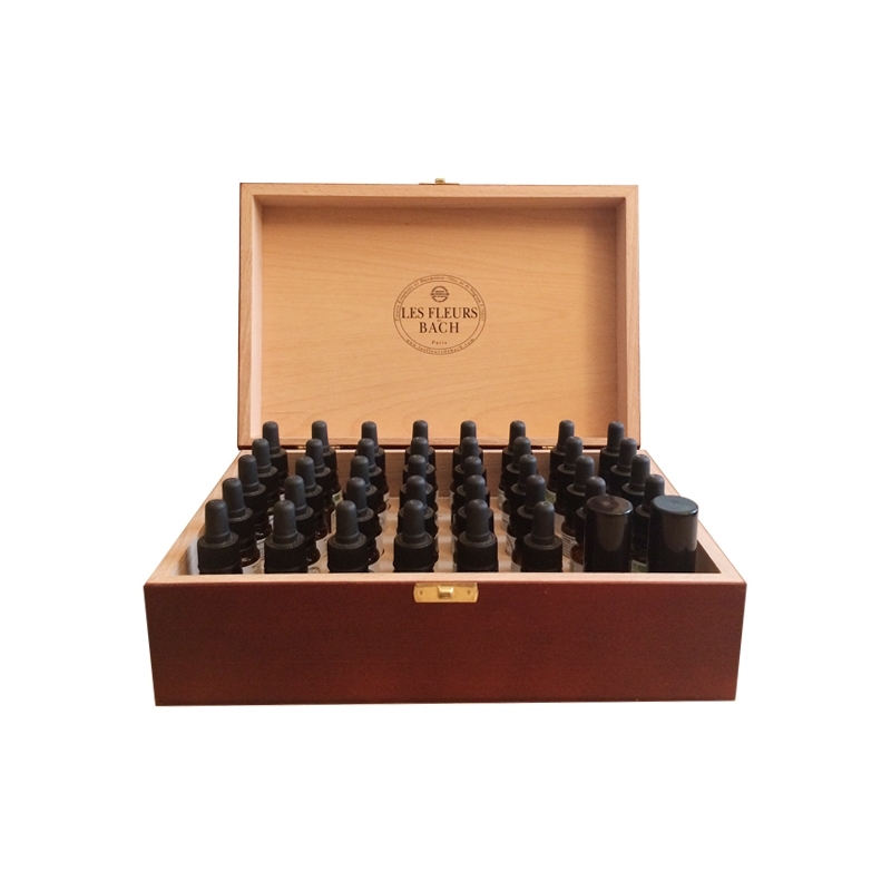 Coffret en bois des 38 élixirs unitaires Coffret en bois des 38 élixirs unitaires