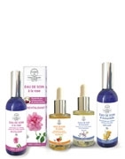 Eaux florales et huiles de soin dynamisantes naturelles